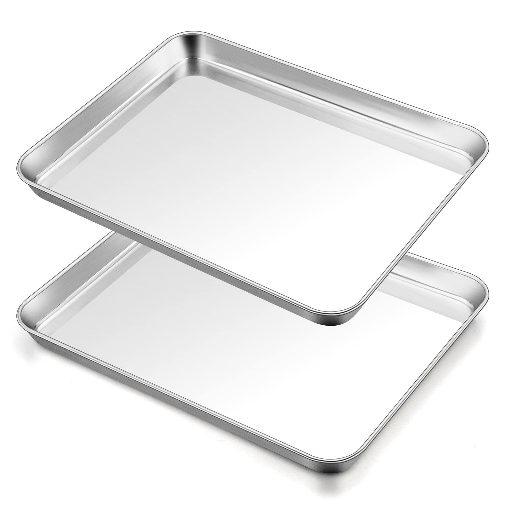 TeamFar baking sheet outer view highlights durable stainless steel for daily cooking