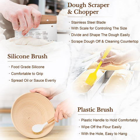 TeamFar bread lame with extra blades for precise scoring and professional look