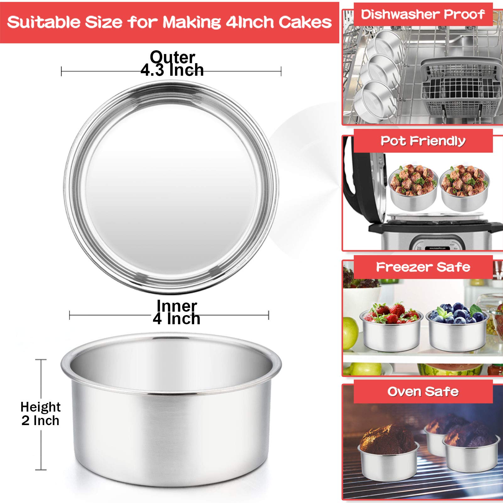 TeamFar compact pans ideal for everyday baking and gifting