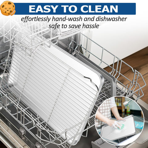 TeamFar dishwasher-safe cleanup saves time after baking.
