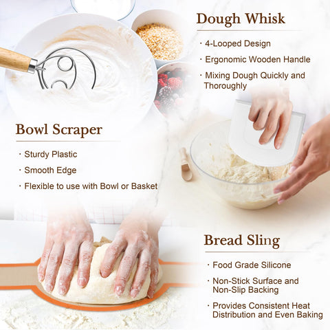 TeamFar dough scraper designed for clean edges and quick dough handling