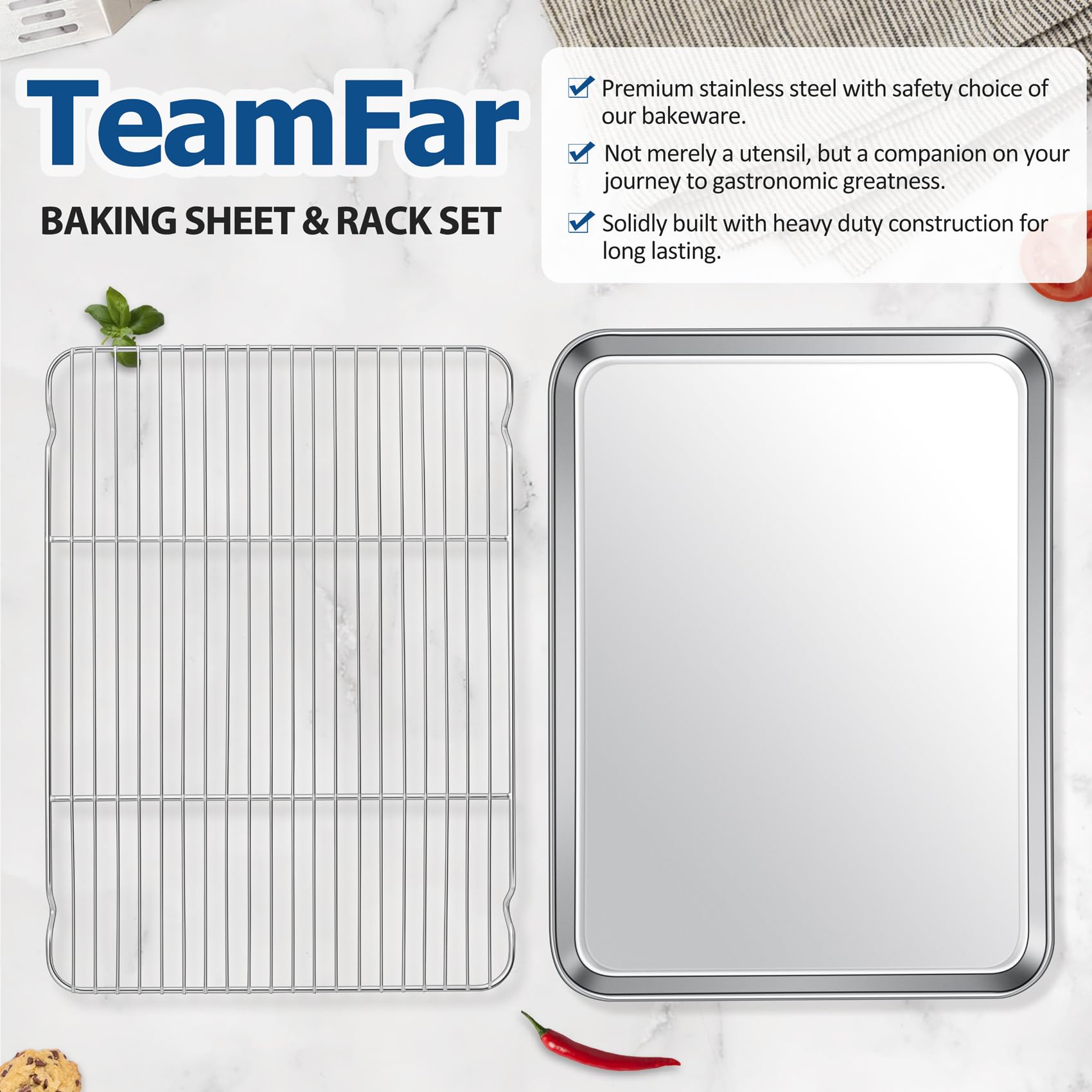 TeamFar kitchen setup shows durability and versatility in use.