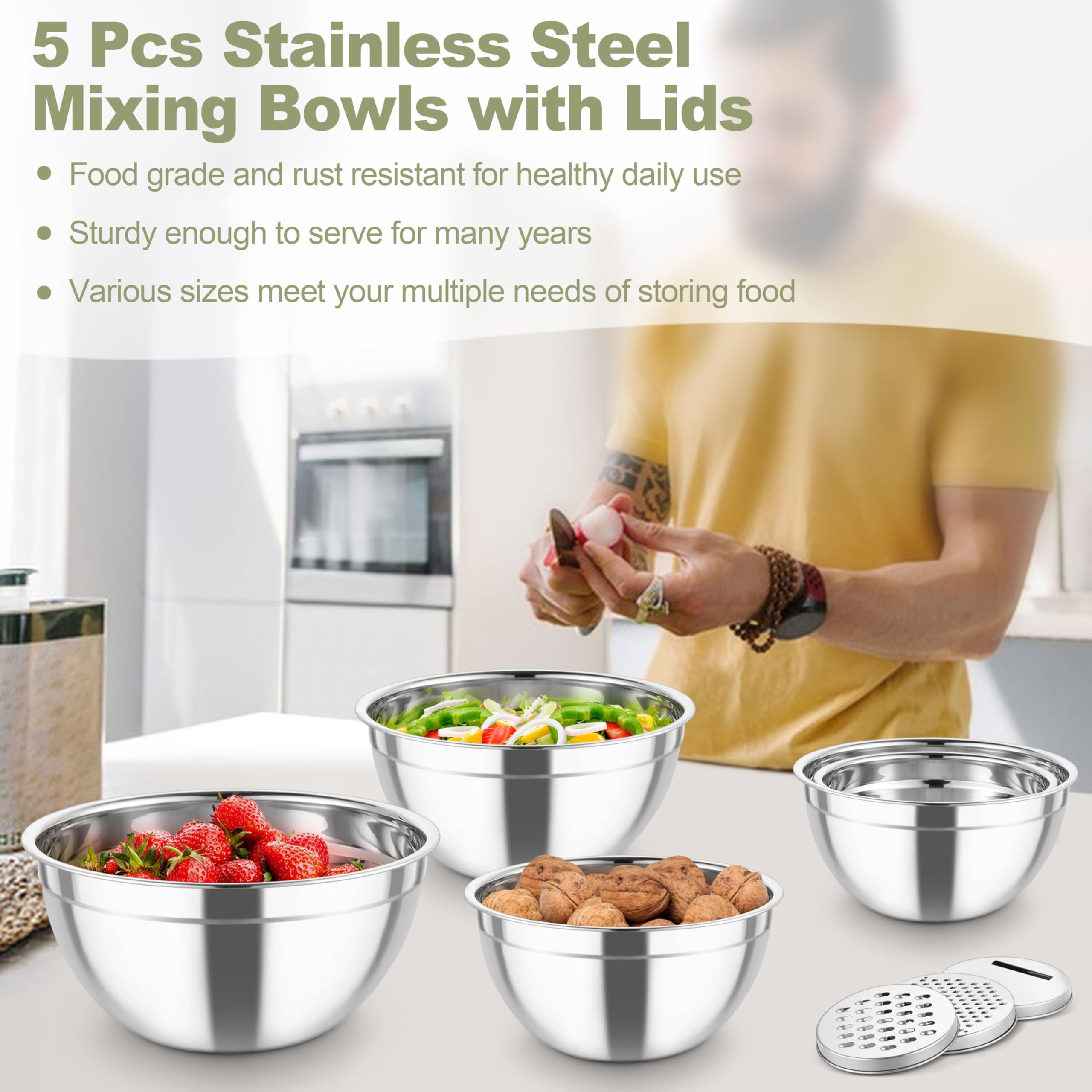 TeamFar lids provide airtight sealing for fridge or freezer contents.