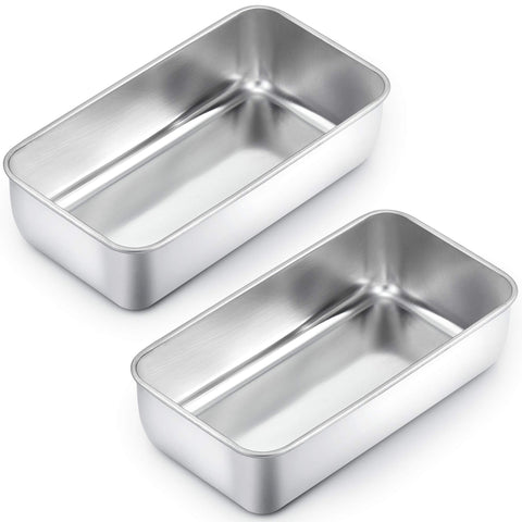 TeamFar loaf pan oven-ready for even browning
