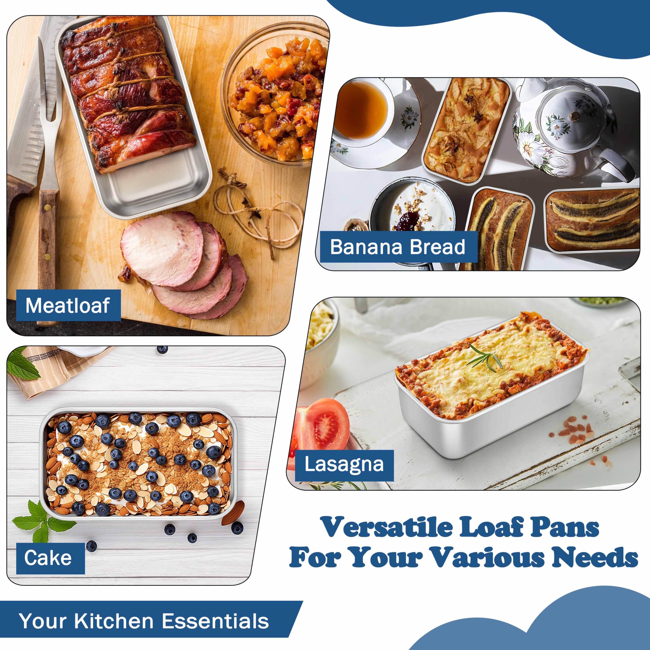 TeamFar oven safe up to 446°F for versatile baking.