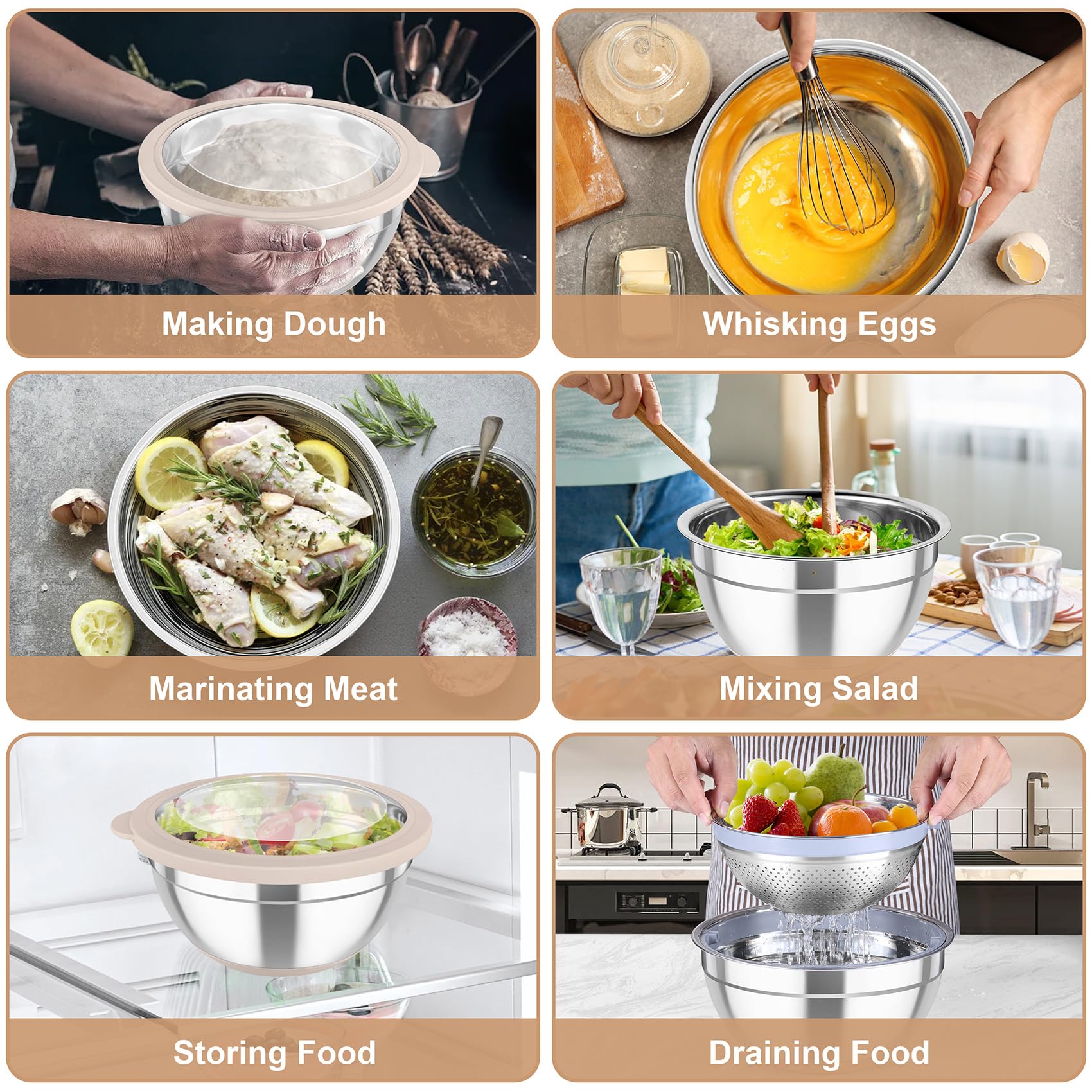 TeamFar versatile set suited for home and outdoor cooking.
