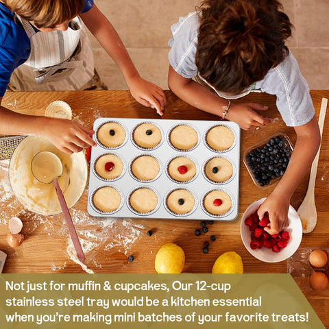 TeamFar packaging gift-ready muffin pan ideal for baking lovers.