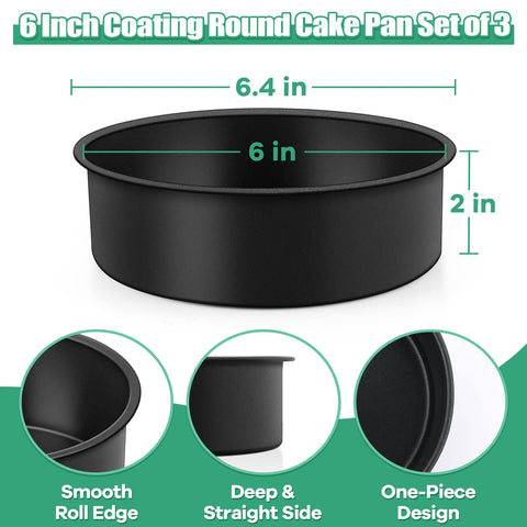 TeamFar pans with pure stainless steel core for durable, rust-resistant bakeware.