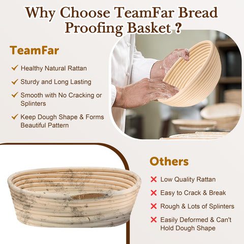 TeamFar silicone bread brush for even flour distribution and cleanup ease