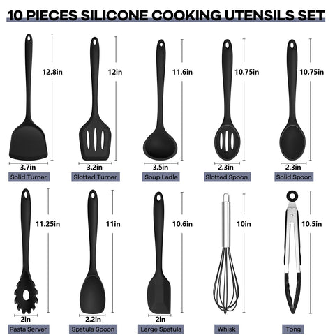 TeamFar slotted turner drains excess fat while frying