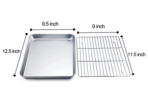 TeamFar stainless steel baking tray designed for durable daily use.