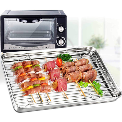 TeamFar stainless steel toaster ovenware stands up to daily use