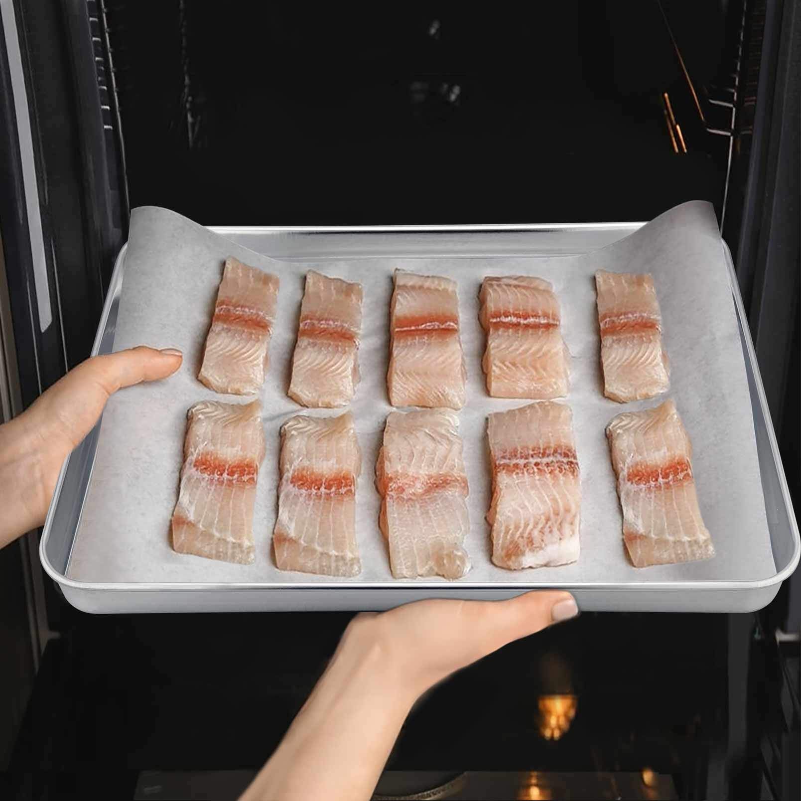 TeamFar pan is dishwasher-safe for quick cleanup after baking.