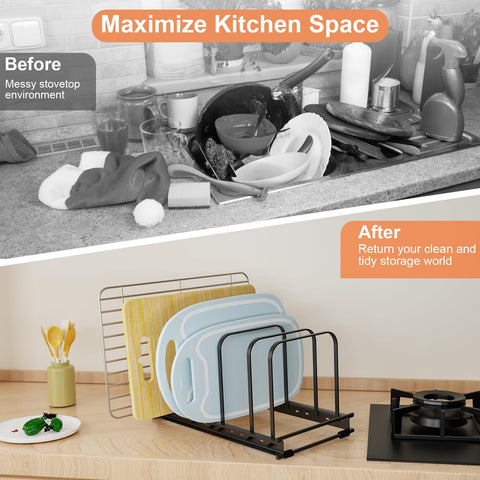 TEAMOLA under-cabinet setup enhances kitchen organization and workflow