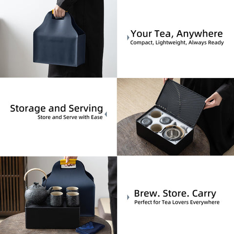 TEANAGOO multifunction tea tray keeps waste water tidy.