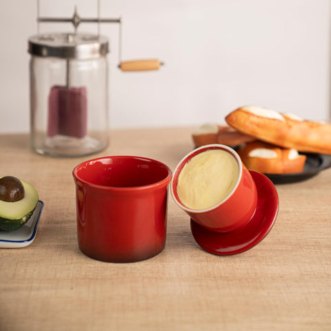 Teapeak butter crock is easy to clean after use