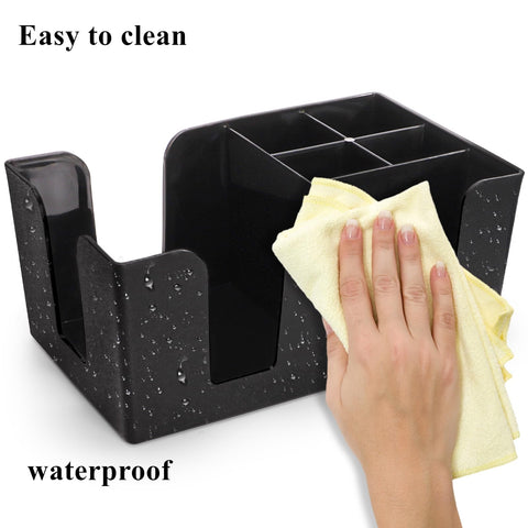 Tebery bar caddy easy to clean for busy bars and homes