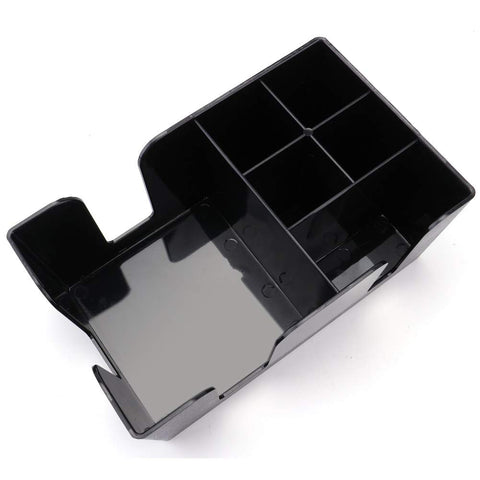 Tebery bar caddy straw slots simplify drink service with space for multiple straws