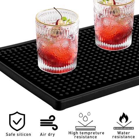 Tebery rubber bar mats provide durable, food-safe support for daily bar use.