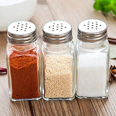 Tebery shaker set shown in kitchen or catering settings for versatile spice storage