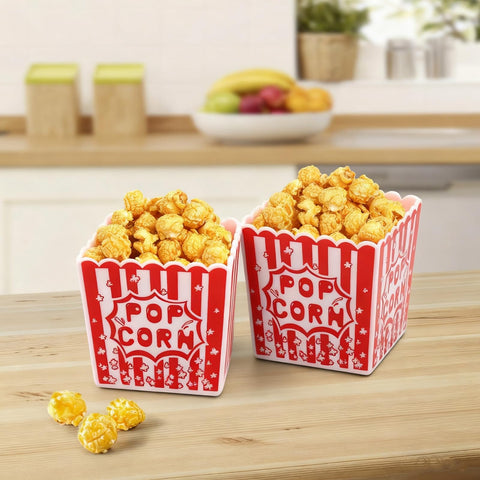 Tebery carnival themed popcorn boxes add festive color to events