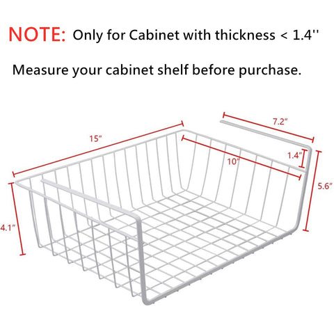Tebery slide-in kitchen basket for easy access and organized countertops.