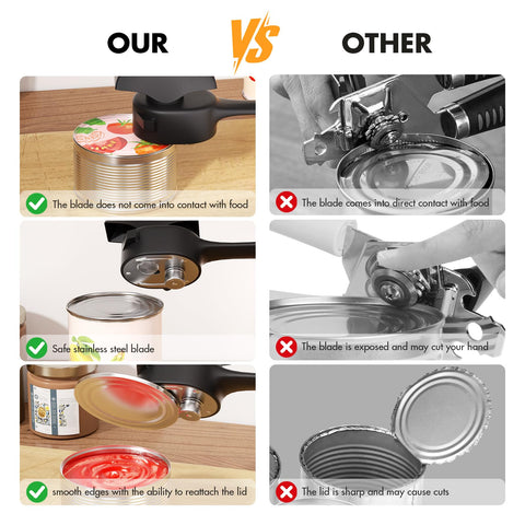 Tebrvnix hands-free lid remover enables simple one-handed lid removal.