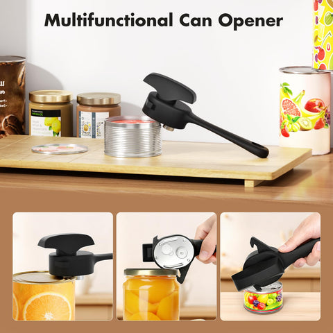 Tebrvnix safe smooth-edge cutting prevents sharp lid edges for safe handling.