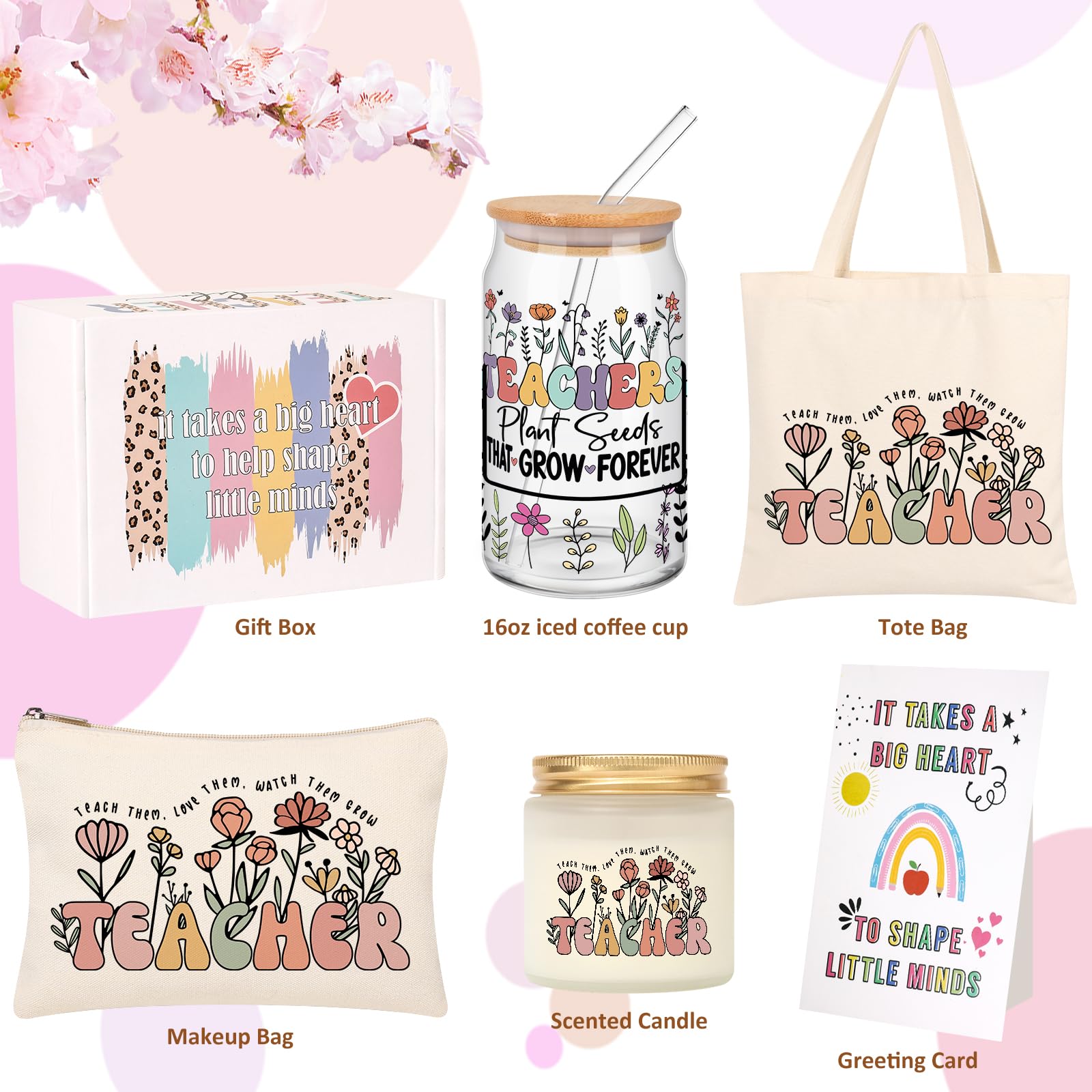 Tecanne tote bag in gift box, spacious and stylish for teachers