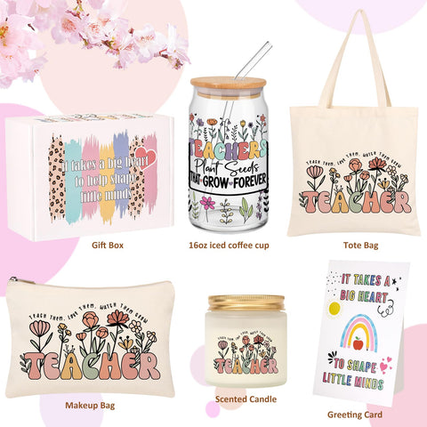 Tecanne tote bag in gift box, spacious and stylish for teachers
