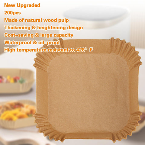 Tecbeauty 1.8in height liners protect surfaces during delicate cooking.