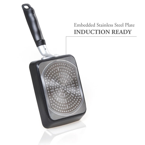 TECHEF Tamagoyaki pan medium rectangular size crafted for compact kitchens