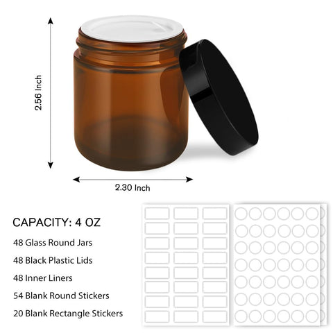 Tecohouse versatile jar for cosmetics, samples, and DIY blends