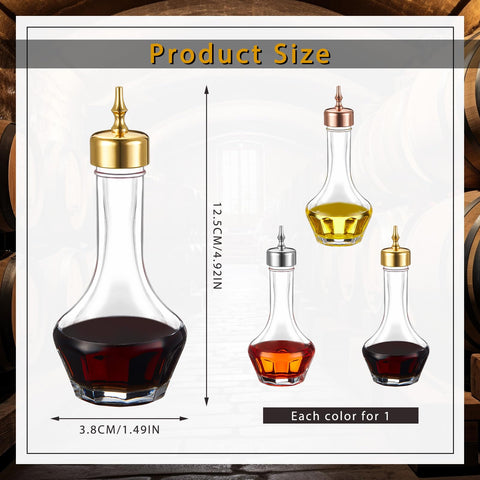 Teenyyou bitters bottle in rose gold with dasher top for stylish home bar.