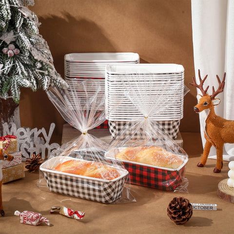 Teenyyou disposable baking trays with festive design for easy cleanup