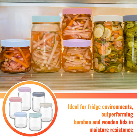 Teenyyou freezer-friendly lids protect contents in cold storage