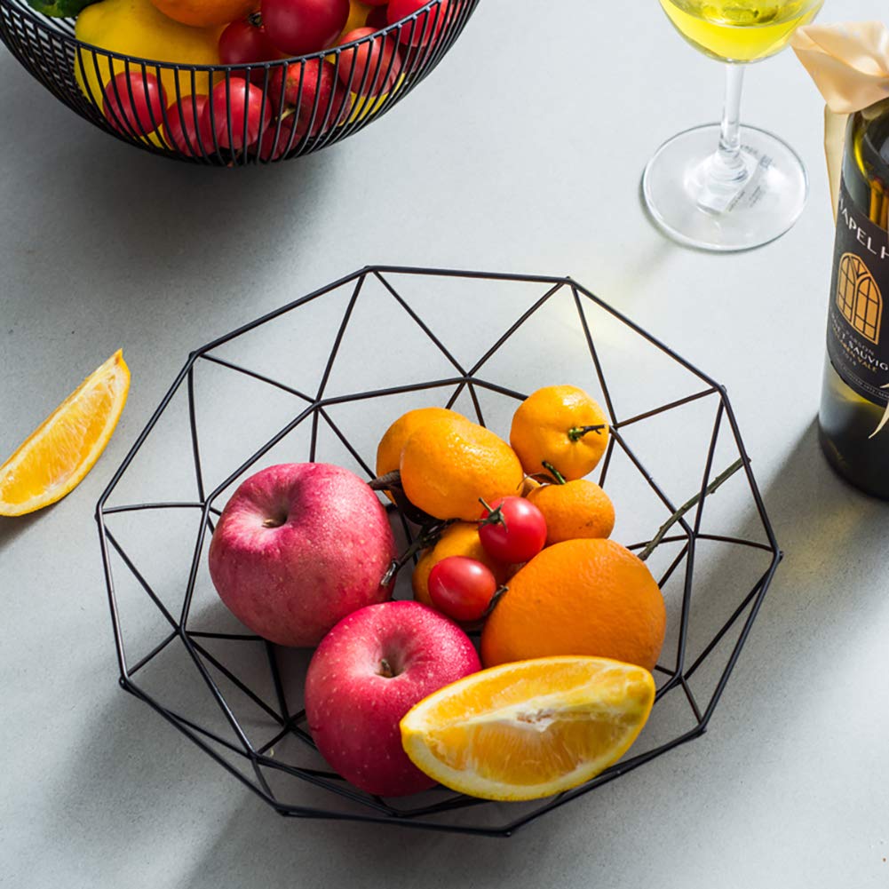 TEETOOKEA kitchen organizer supports easy access to fruits and snacks.