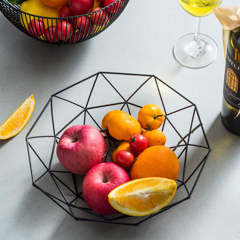 TEETOOKEA kitchen organizer supports easy access to fruits and snacks.