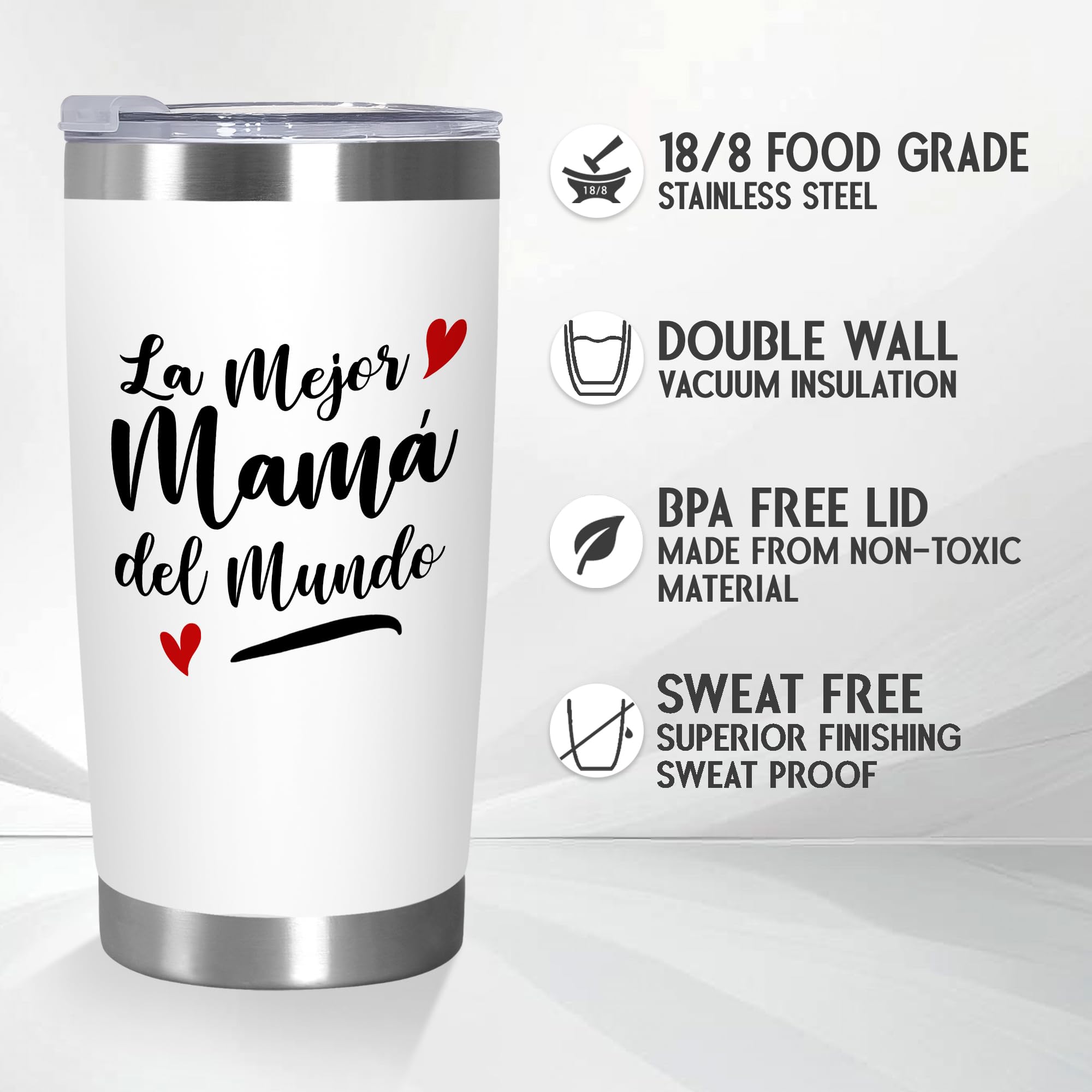 TEEZWONDER durable stainless steel body highlights premium construction for daily reuse.