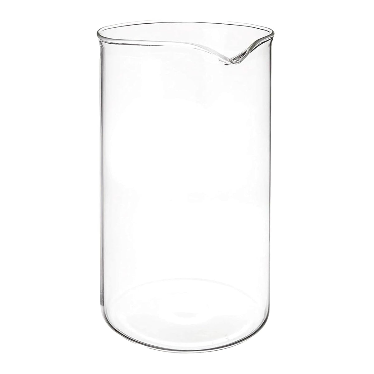 TEITEAI 34oz glass carafe replacing a Bodum press for fresh coffee.