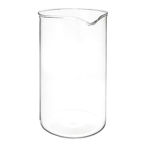 TEITEAI 34oz glass carafe replacing a Bodum press for fresh coffee.