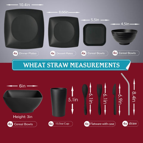 Teivio dessert plates ideal for portions and stacking