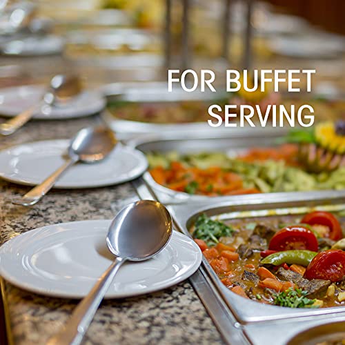 Teivio reusable stainless flatware for sturdy repeated use during gatherings.