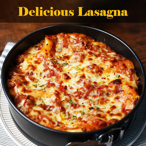 Tellshun oven-safe pan up to 450°F for versatile baking.