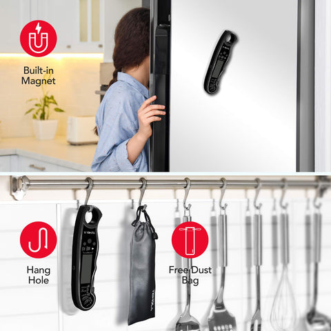 TEMOLA long-lasting battery with an extra battery for uninterrupted use