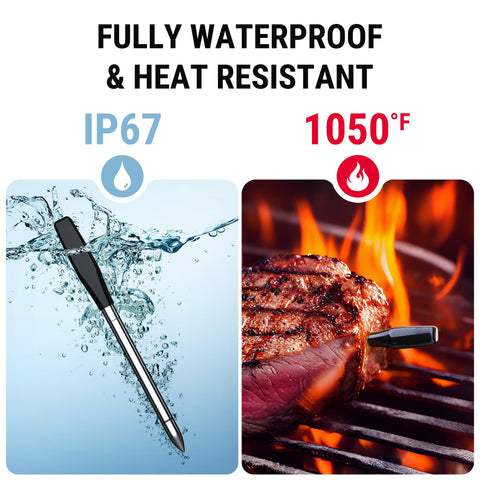 TempSpike heat resistant probes withstand high heat for searing