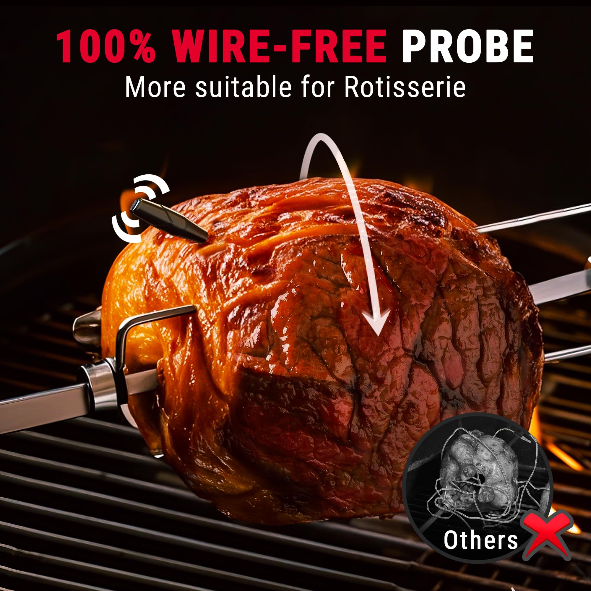TempSpike no-app setup for quick, tech-free grilling sessions.