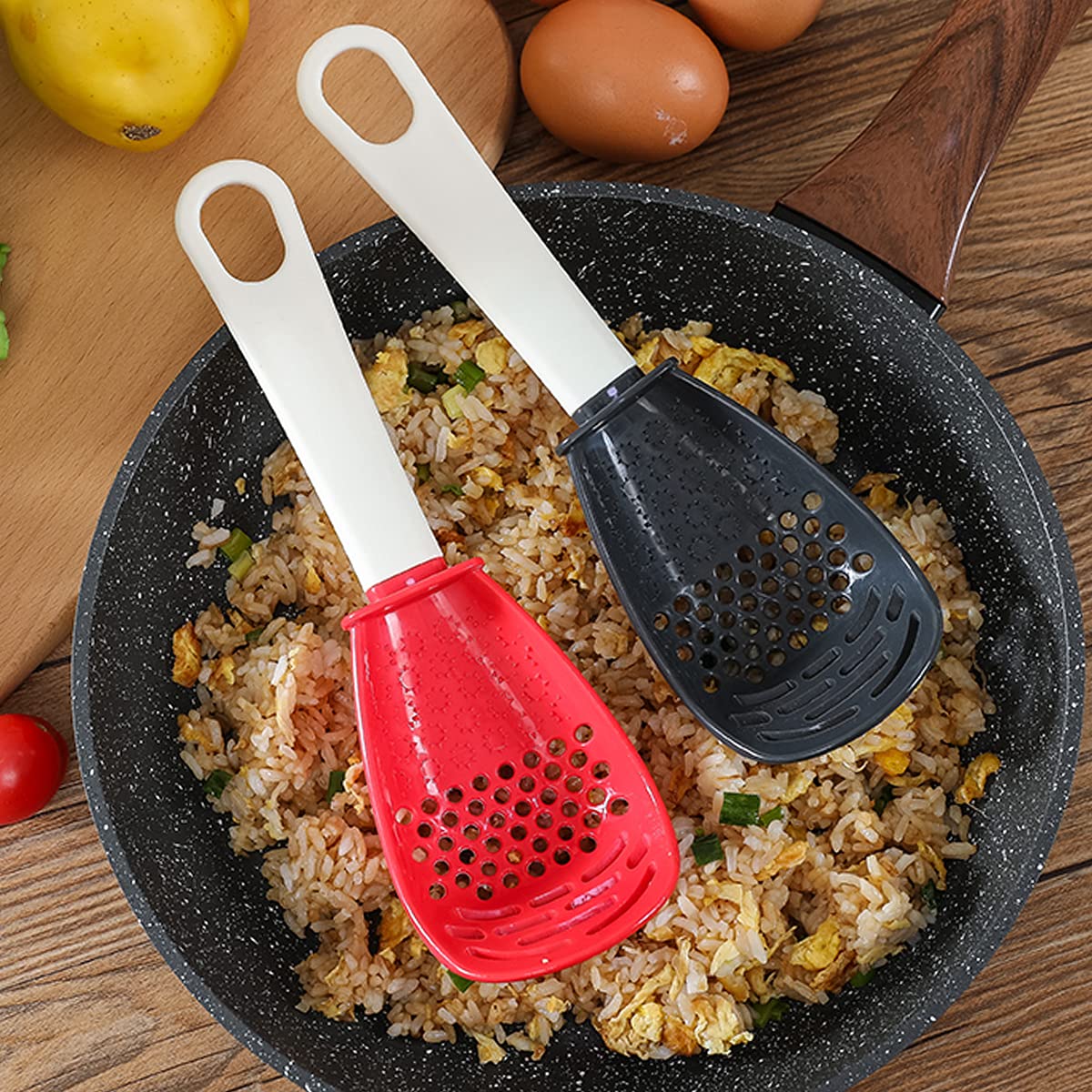 Tendiren spoon set ideal for eggs, potatoes, and more