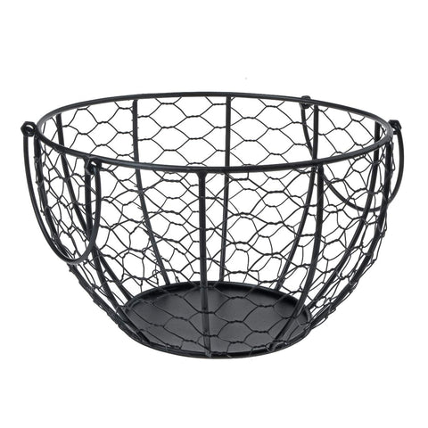 TENINYU egg basket in use for collecting, washing, and drying fresh eggs