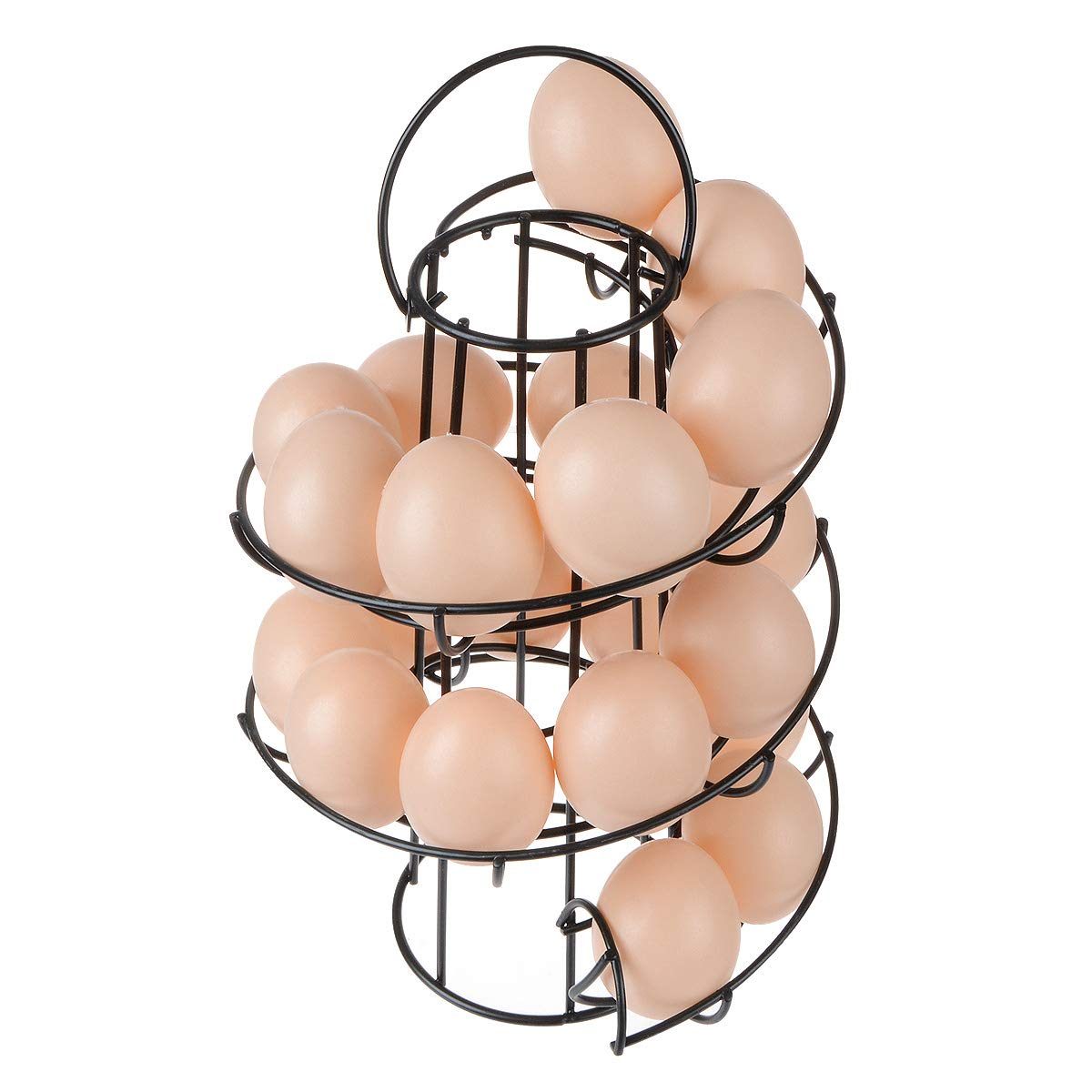 TENINYU Egg Skelter side view in black for a modern kitchen